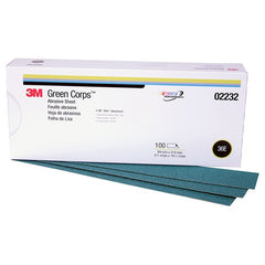 3M Green Corps Stikit Production Sheet 02232 2 3/4″ × 16 1/2″ 36 grade - Exact Tooling