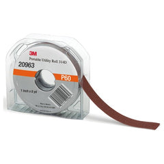 3M Portable Utility Cloth Roll 314D P60 X-weight 1″ × 8 yd - Exact Tooling