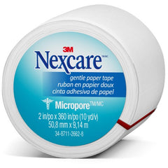 Nexcare Micropore Paper First Aid Tape 530-P1/2 2″ × 10 yds Wrapped - Exact Tooling