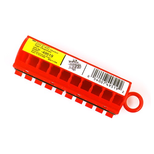 3M ScotchCode Wire Marker Tape Dispenser STD-X compact design for easy handling - Exact Tooling