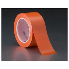 3M Vinyl Tape 471 Orange 1/4″ × 36 yd 5.2 mil Individually Wrapped Conveniently Packaged - Exact Tooling