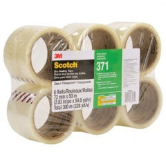72MMX50MM 371 CLR BOX SEALING TAPE - Exact Tooling