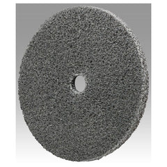 Scotch-Brite EXL Unitized Wheel XL-UW 2S Fine 3″ × 3/4″ × 1/4″ - Exact Tooling