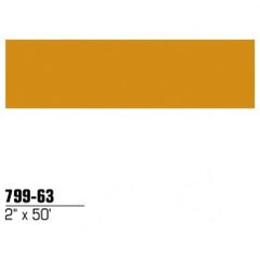 2X50' REFLECTIVE STRIPING TAPE GOLD - Exact Tooling