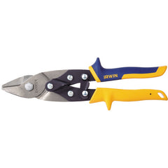 3/4″ Blade Length-9″ Overall Length - Straight Cutting - Bulldog Notch Snips - Exact Tooling