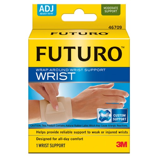 Adjustable Beige FUTURO™ Wrap Around Wrist Sup Alt Mfg # 20091 - Exact Tooling