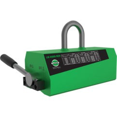 ‎LM600 Lifting Magnet - 1320 lbs. workload limit flat material - 661 lbs. round material - Exact Tooling
