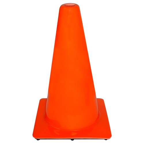 3M 18″ PVC Non Reflective Traffic Safety Cone 90128H1-C Orange - Exact Tooling