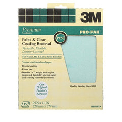 ‎9 in × 11 in 3M™ Pro-Pak™ Sandpaper Pai88609NA - 150 Grit Alt Mfg # 88609 - Exact Tooling