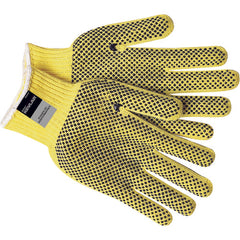 MCR Safety Cut Pro Glove - 7 Gauge Kevlar - Regular Weight - PVC Dots on 2 Sides - Size Small - Exact Tooling