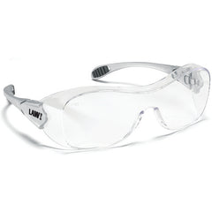 Safety Glasses - Clear Anti-Fog - Steel Color - OTG Style - Exact Tooling