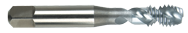 1/4-28 Dia. - H3 - 2 FL - Powder Metal-CrN-Modified Bottom Spiral FL Tap - Exact Tooling