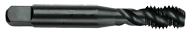 M12 x 1.75 Dia. - D6 - 3 FL - Powder Metal-TiCN-Modified Bottom Spiral FL Tap - Exact Tooling