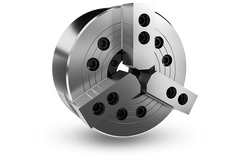 Auto Strong N-200A Series 3-jaw through-hole power chuck (adapter included) - Part # N-232A15 - Exact Tooling