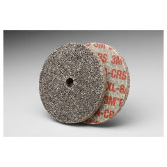 Scotch-Brite EXL Unitized Wheel XL-UW 8A Coarse 3″ × 1/8″ × 1/4″ - Exact Tooling