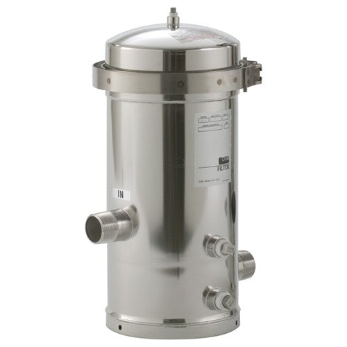 3M Aqua-Pure SSEPE Series Whole House Water Filter Housing SS4 EPE-316L 4808713 Large 4 Filters Stainless Steel 1/Case - Exact Tooling