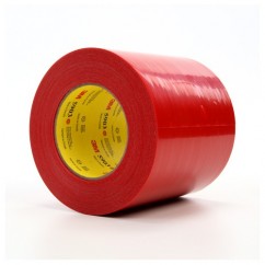 List 5903 5" x 60 ydsOutdoor Masking Poly Tape - Red - Exact Tooling