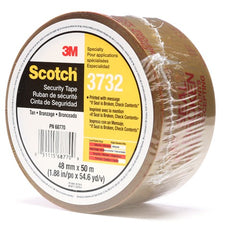 Scotch Printed Message Box Sealing Tape 3732 Tan 48 mm × 50 m - Exact Tooling