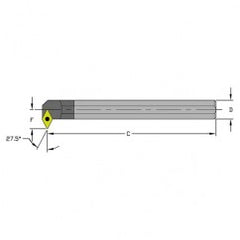 E10Q SDNCR2 Solid Carbide Boring Bar w/Coolant - Exact Tooling