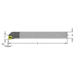 C05K SCLPL1.8 Solid Carbide Boring Bar - Exact Tooling