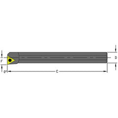 S10Q STFCR2 Steel Boring Bar - Exact Tooling