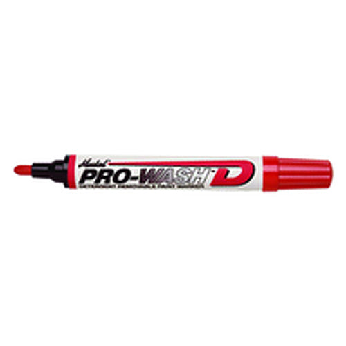 Pro Wash Marker D - Model 97012 - Red - Exact Tooling