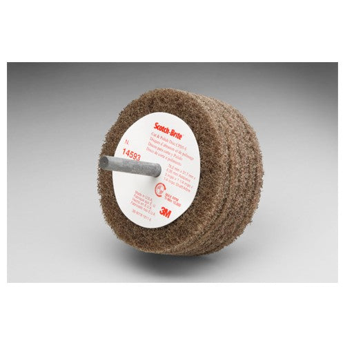 ‎Scotch-Brite Cut and Polish Disc D5 3″ × 1-1/4″ × 1/4″ A MED - Exact Tooling