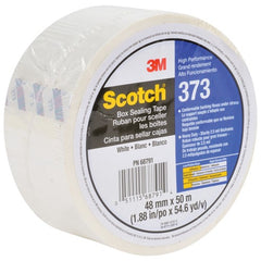Scotch Box Sealing Tape 373 White 48 mm × 50 m - Exact Tooling