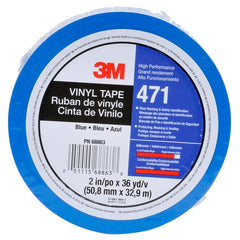 3M Vinyl Tape 471 Red 1/4″ × 36 yd 5.2 mil Individually Wrapped Conveniently Packaged - Exact Tooling