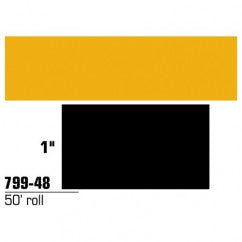1X50' REFLECTIVE STRIPING TAPE YLW - Exact Tooling