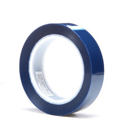 3M Polyester Tape 8991 Blue 1″ × 72 yd 2.4 mil - Exact Tooling