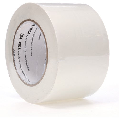 3M Vinyl Duct Tape 3903 White 3″ × 50 yd 6.5 mil 18 Roll/Case Individually Wrapped Conveniently Packaged - Exact Tooling