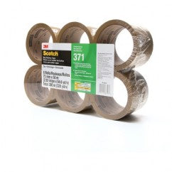 72MMX50MM 371 TAN BOX SEALING TAPE - Exact Tooling