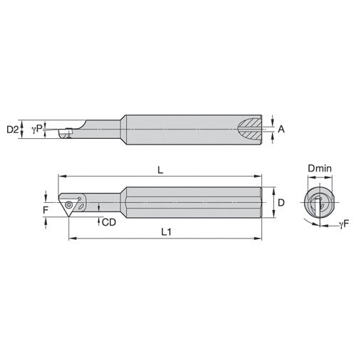 FSII31262593760R WG STEEL GROOVING THREADING BARS
