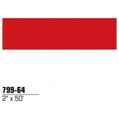 2X50' REFLECTIVE STRIPING TAPE RED - Exact Tooling