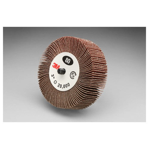 ‎3M Flap Wheel 244D Type 84 3″ × 1″ × 1/4-20 External 80 X-weight - Exact Tooling