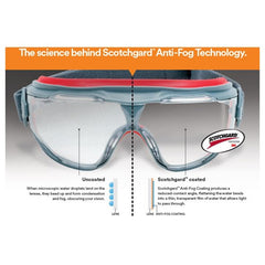 3M GoggleGear 500 Series GG501SGAF Clear Scotchgard Anti-fog lens - Exact Tooling