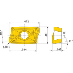 AOMT123608PEER-H MC5020 INSERT