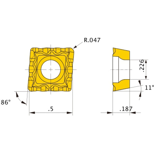 MPMX120412-WH VP15TF INSERT