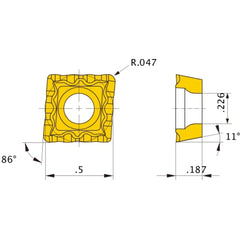 MPMX120412-WH VP20RT INSERT