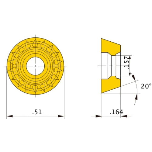 REMX12T3EN-JS F7030 INSERT