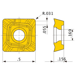 SOET12T308PEER-JL MP6130 INSERT