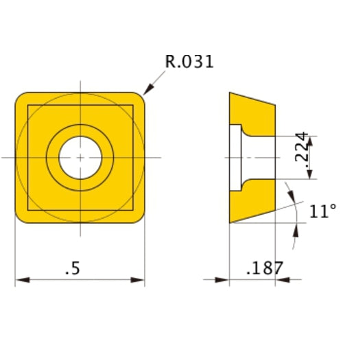 SPMM432A UTI20T INSERT