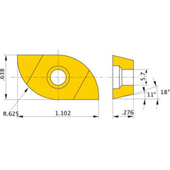 SRM220C MP9120 MILLING INSERT