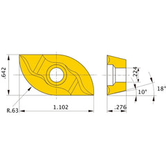 SRM32C-M VP15TF MILLING INSERT