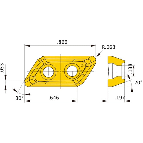 XDGX175016PDFR-GL TF15 INSERT