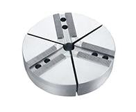 Round Chuck Jaws - 1.5mm x 60 Serrations - Chuck Size 6" inches - Part #  RSG-6400A - Exact Tooling