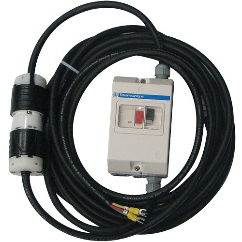 ‎MOTOR STARTER KIT FOR FX-900 AND FX-1200 LOW VOLTAGE 208/230V INCLUDES NEMA 12 BOX; IEC MOTOR STARTER; 20FT OF INPUT CABLE; 15FT OF OUTPUT CABLE WITH TURN-LOCK CONNECTOR - Exact Tooling