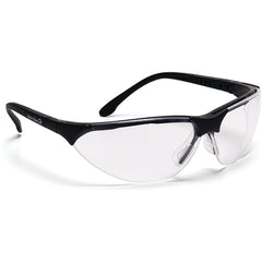 Safety Glasses - Clear, Anti-Fog Lens, Black Frame Rendezvous - Exact Tooling
