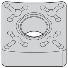SNMM64465 NEG INS HEAVY DLOCKNUTY - Exact Tooling